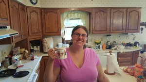 Car tea makes me smile.