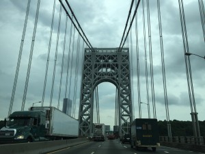 George Washington Bridge from NYC to NJ