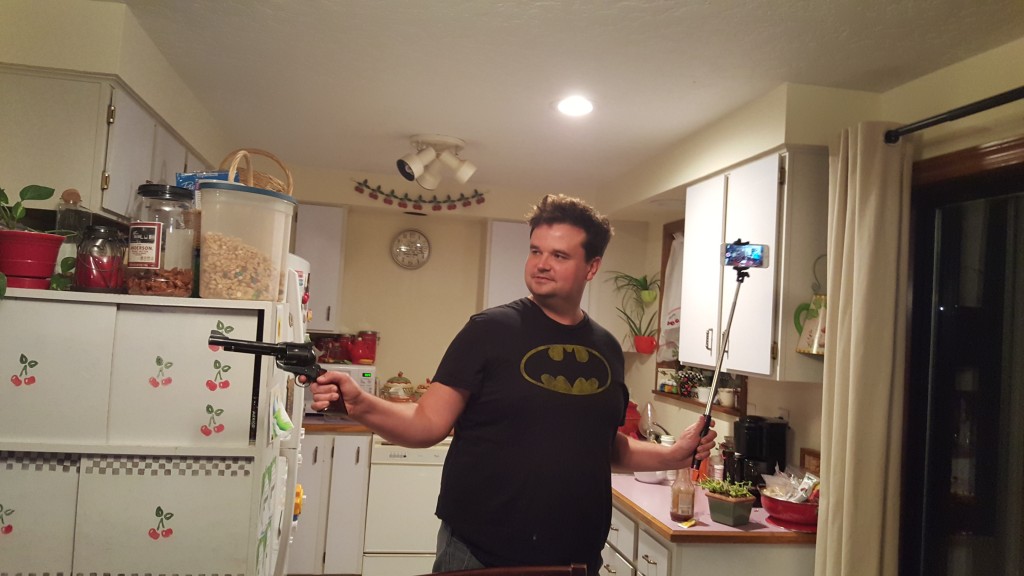 "Hello. Do you like living in an open-carry state?"