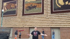 Chris at South Dakota's Corn Palace Last Year